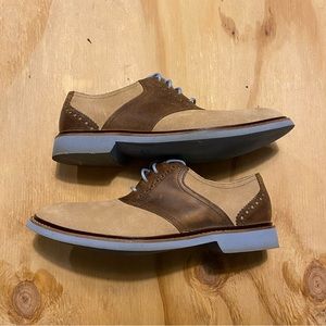 Cole Haan Men’s Size 8 Derby Shoe Blue sole